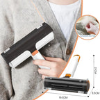 FurLift Roller auf Kleidung und Größenangaben in der Lieferantenabbildung